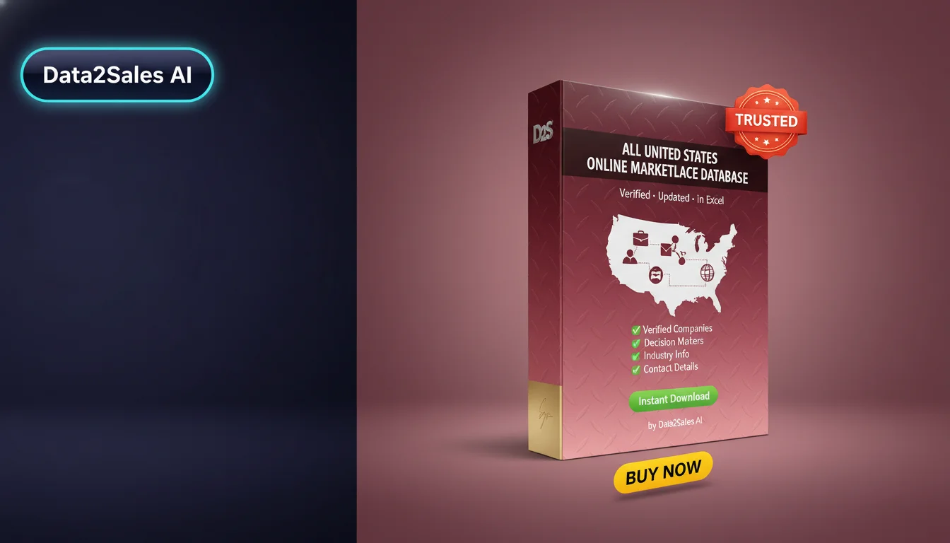Buy Online Marketplaces Database in United States — Verified B2B Lea…