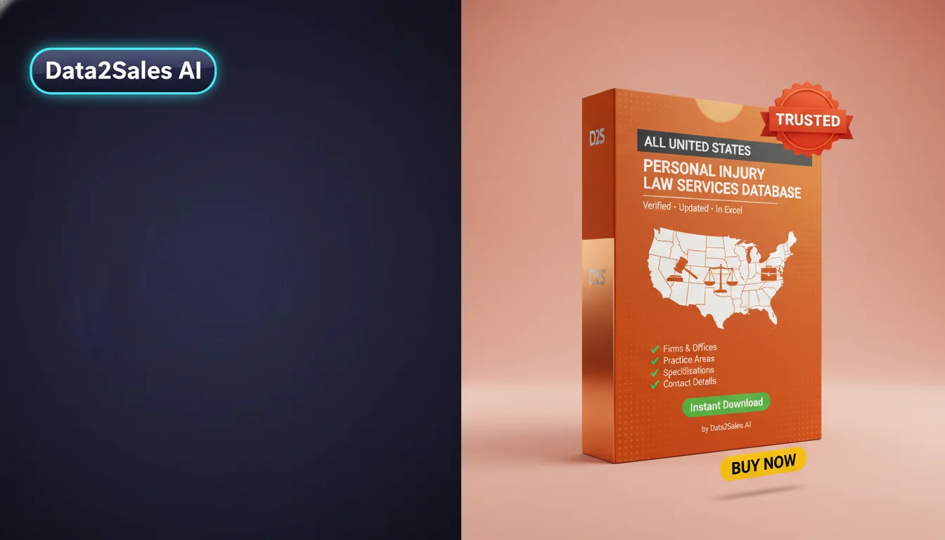 Buy Personal Injury Law Services Database in United States — Verifie…