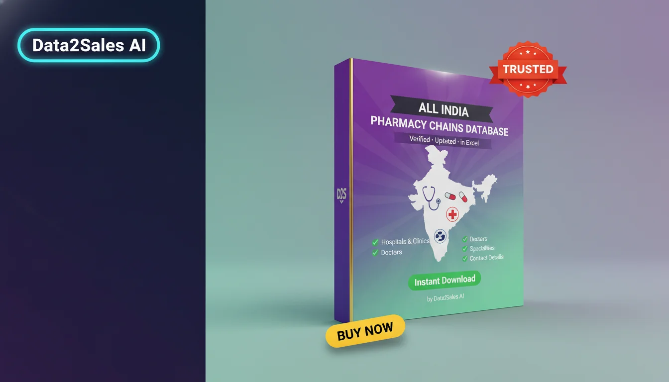 Buy Pharmacy Chains Database in India — Verified B2B Leads