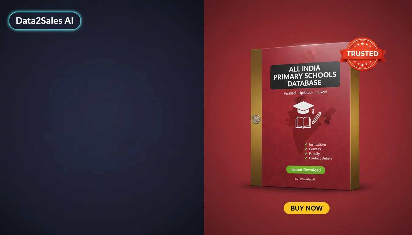 Buy Primary Schools Database in India — Verified B2B Leads