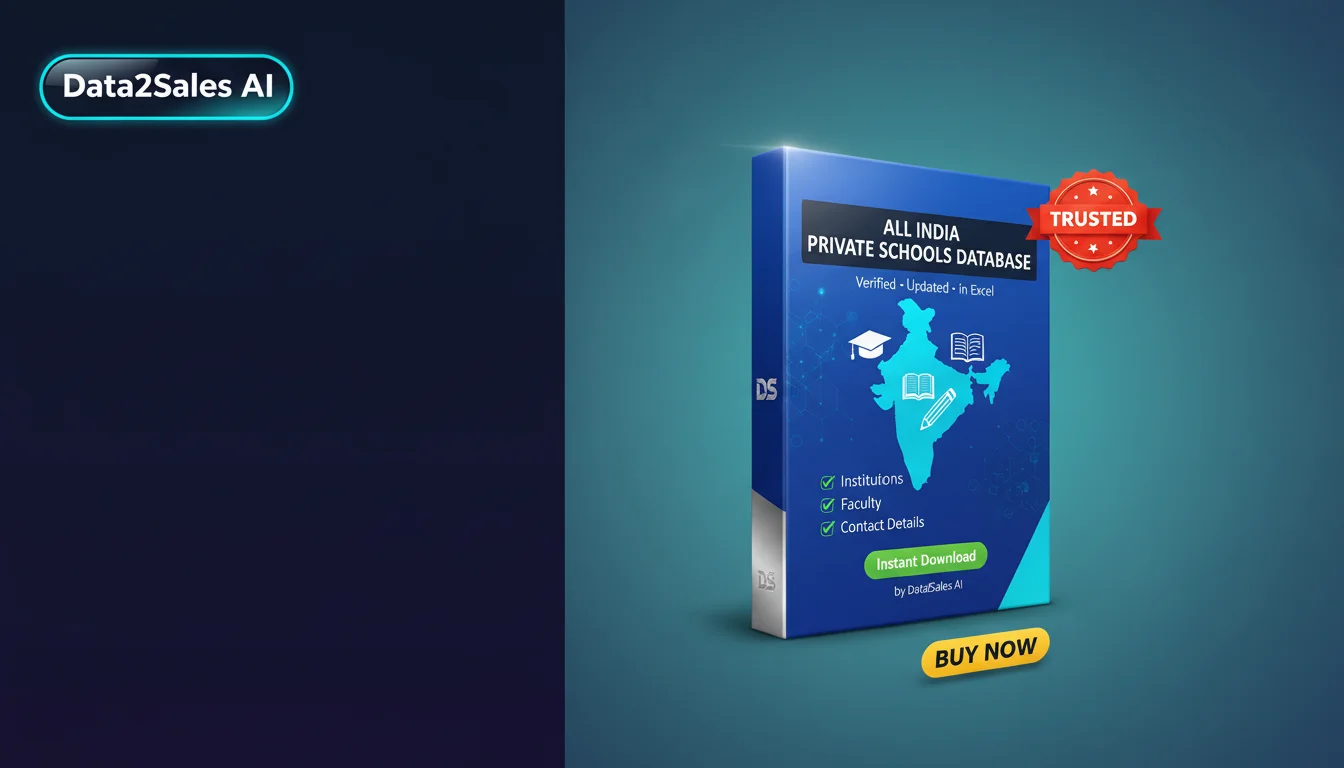 Buy Private Schools Database in India — Verified B2B Leads