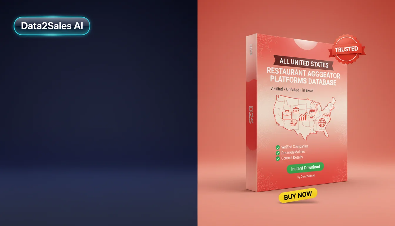 Buy Restaurant Aggregator Platforms Database in United States — Veri…