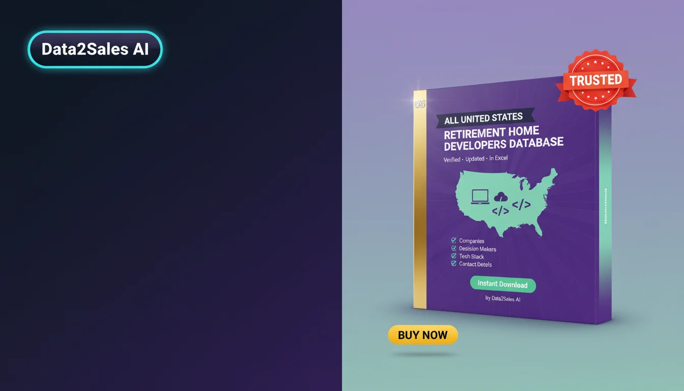 Buy Retirement Home Developers Database in United States — Verified…