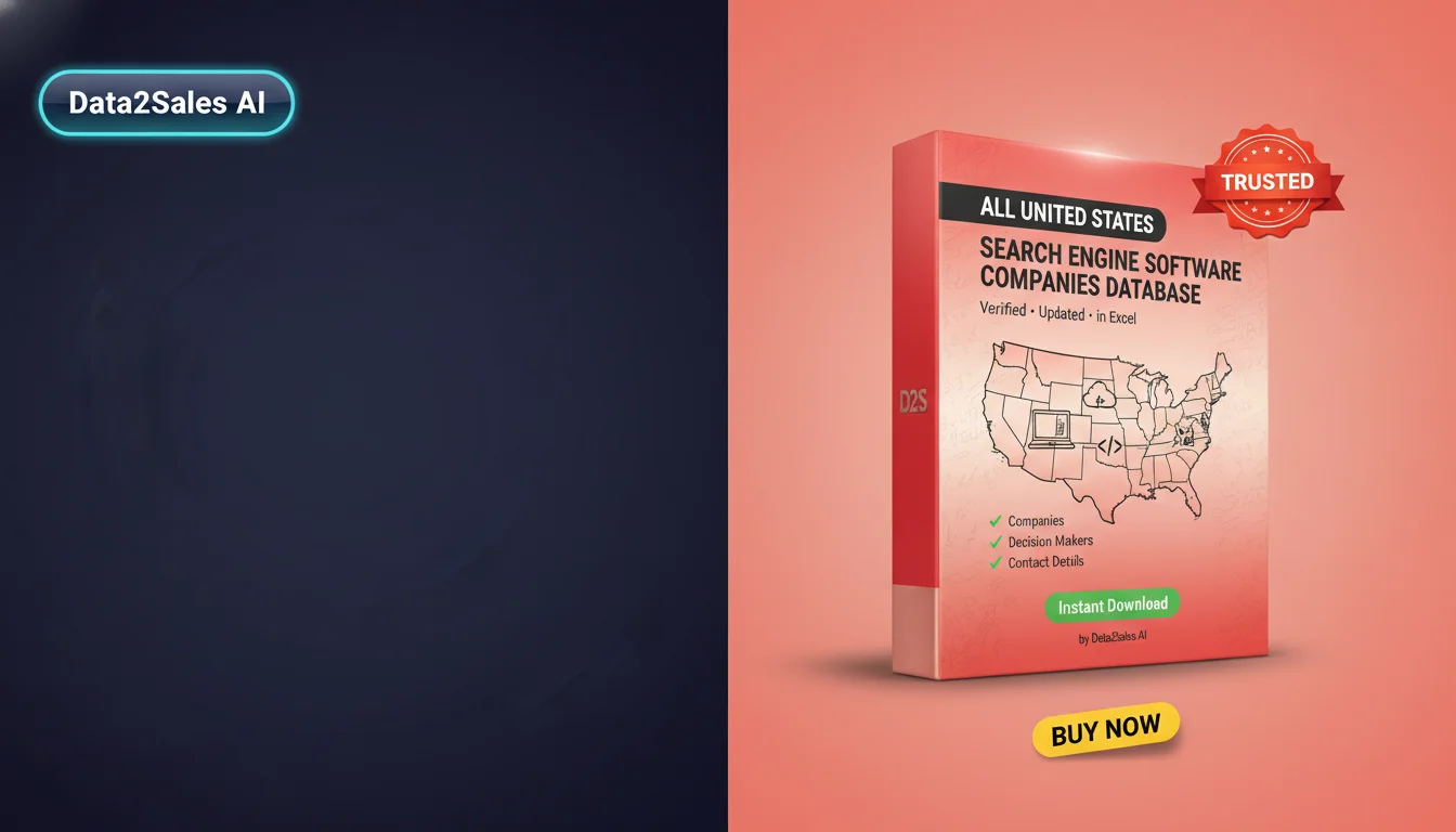 Buy Search Engine Software Companies Database in United States — Ver…