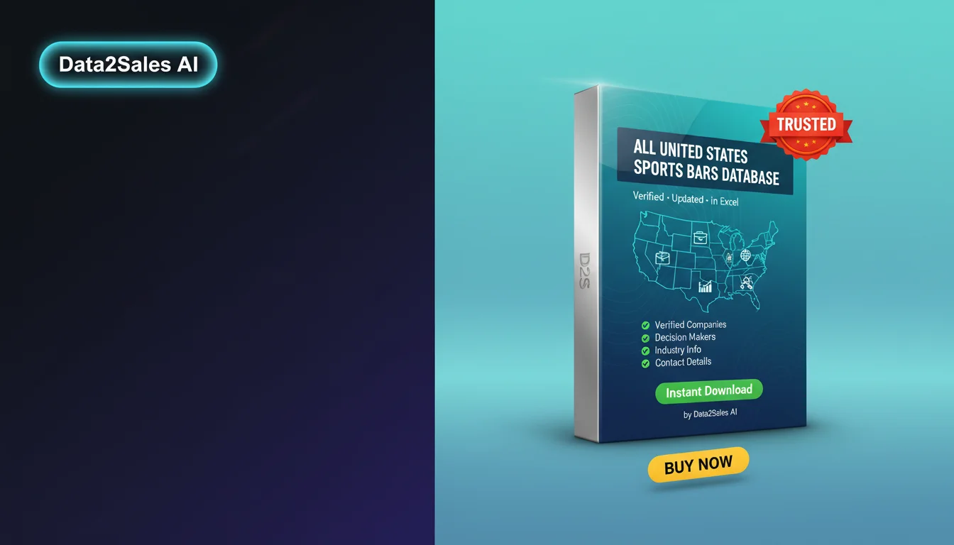 Buy Sports Bars Database in United States — Verified B2B Leads