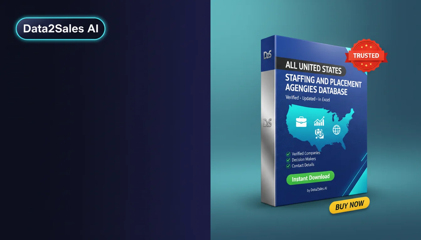 Buy Staffing And Placement Agencies Database in United States — Veri…
