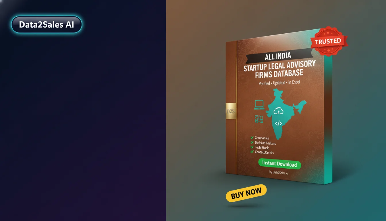 Buy Startup Legal Advisory Firms Database in India — Verified B2B Le…