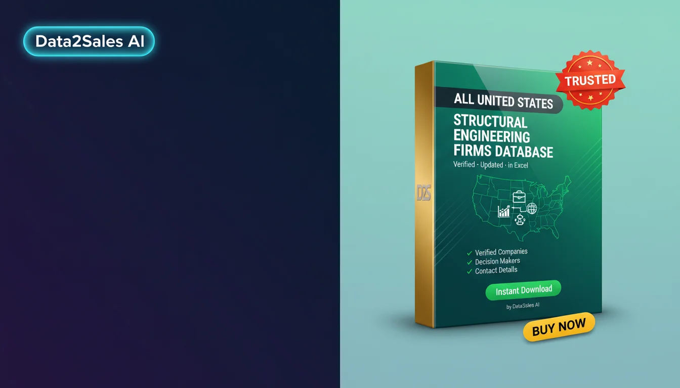 Buy Structural Engineering Firms Database in United States — Verifie…