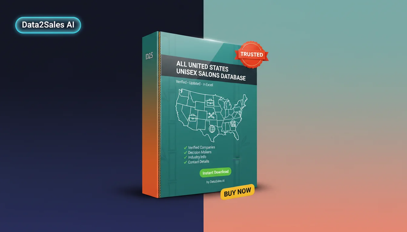 Buy Unisex Salons Database in United States — Verified B2B Leads