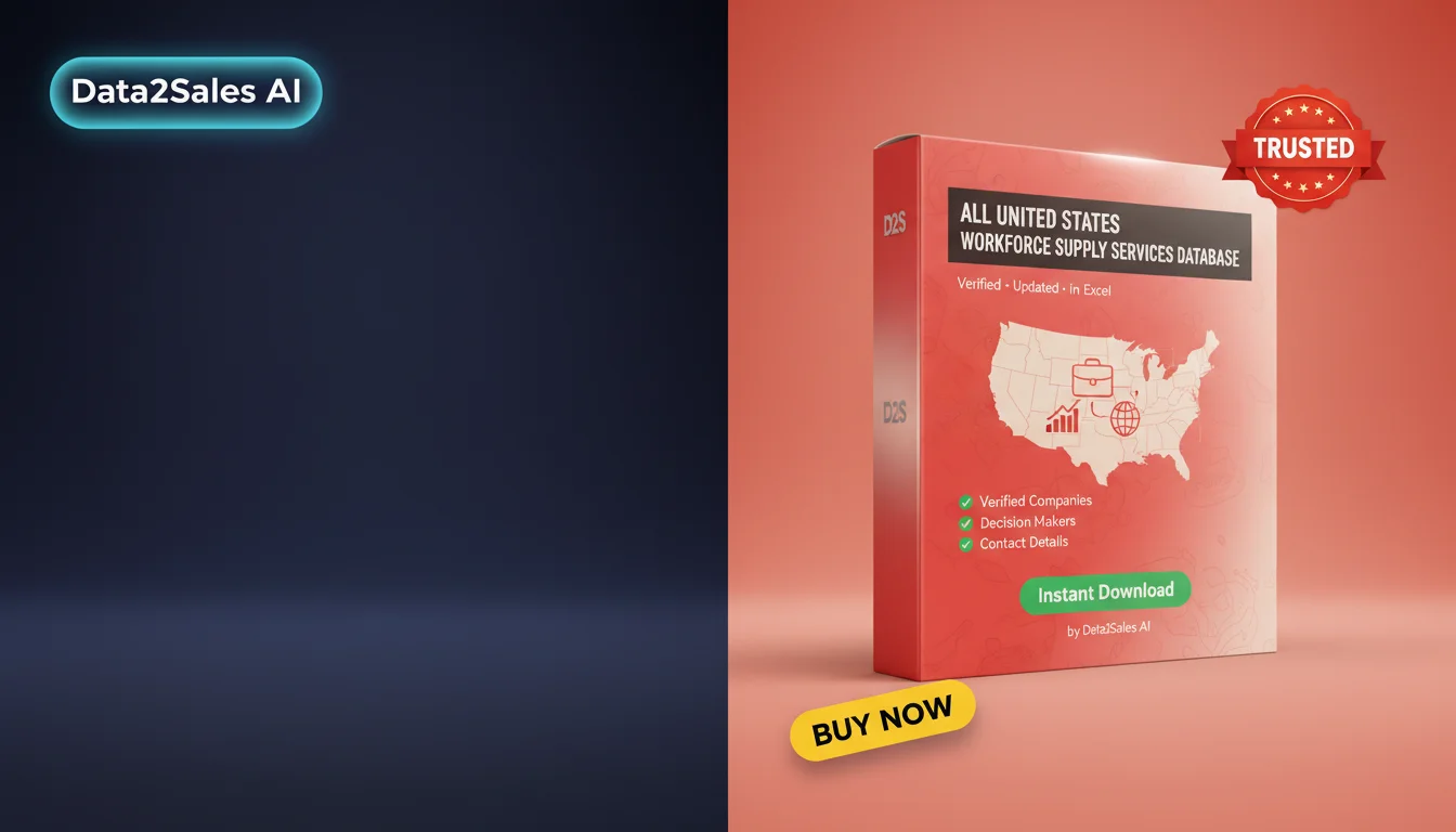 Buy Workforce Supply Services Database in United States — Verified B…