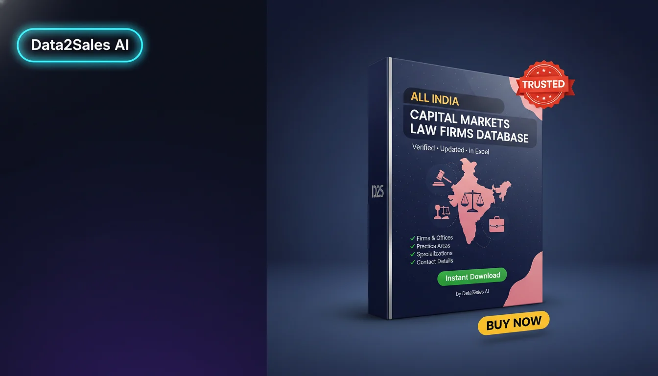 Capital Markets Law Firms Leads in Rajasthan, India — Verified B2B D…