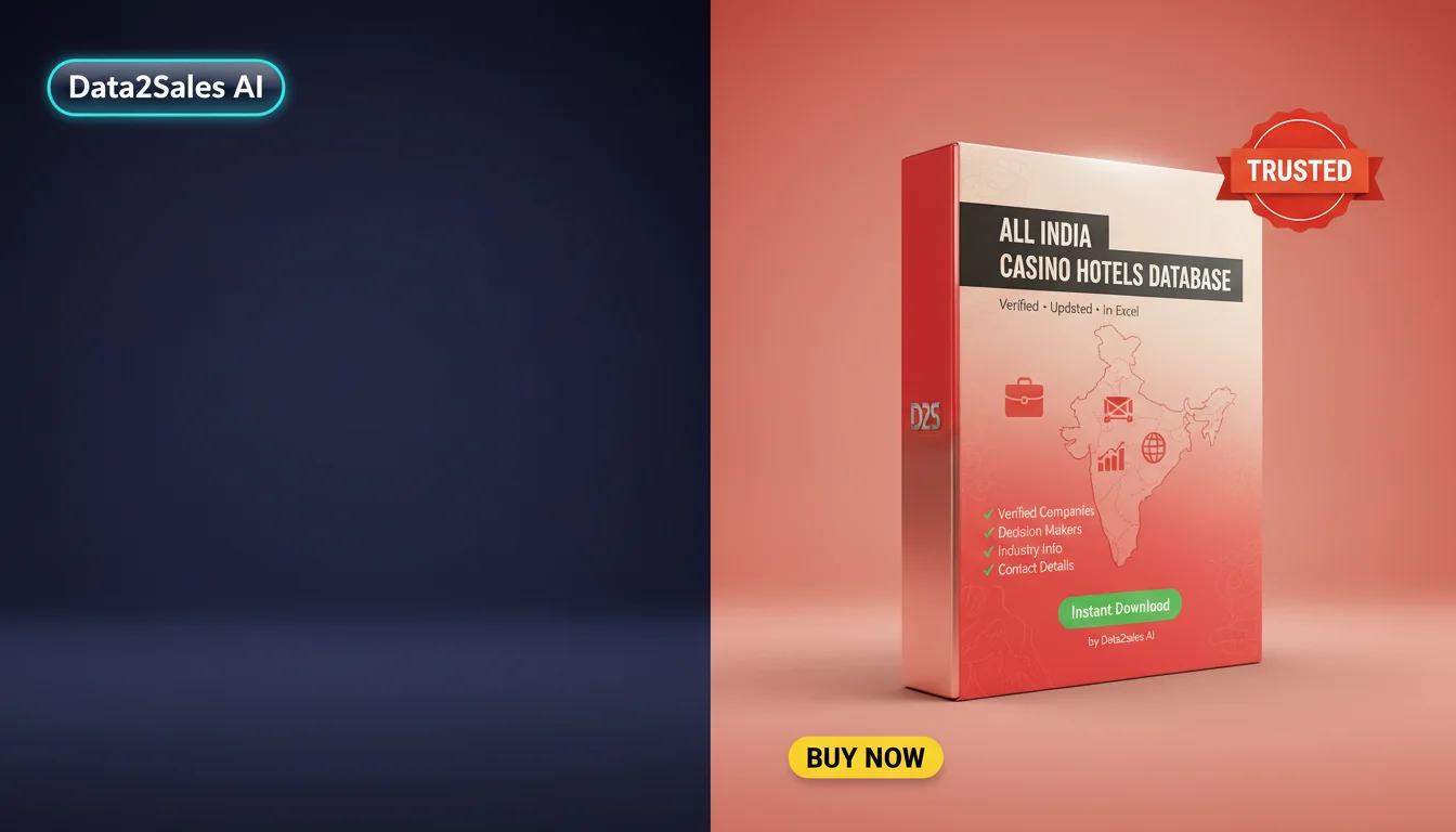 Casino Hotels Leads in Bihar, India — Verified B2B Database