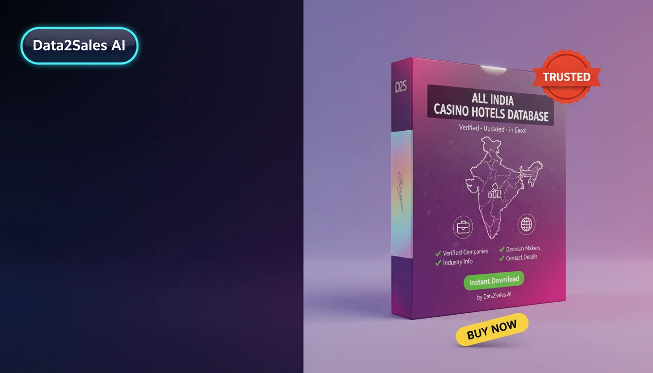 Casino Hotels Leads in Gujarat, India — Verified B2B Database