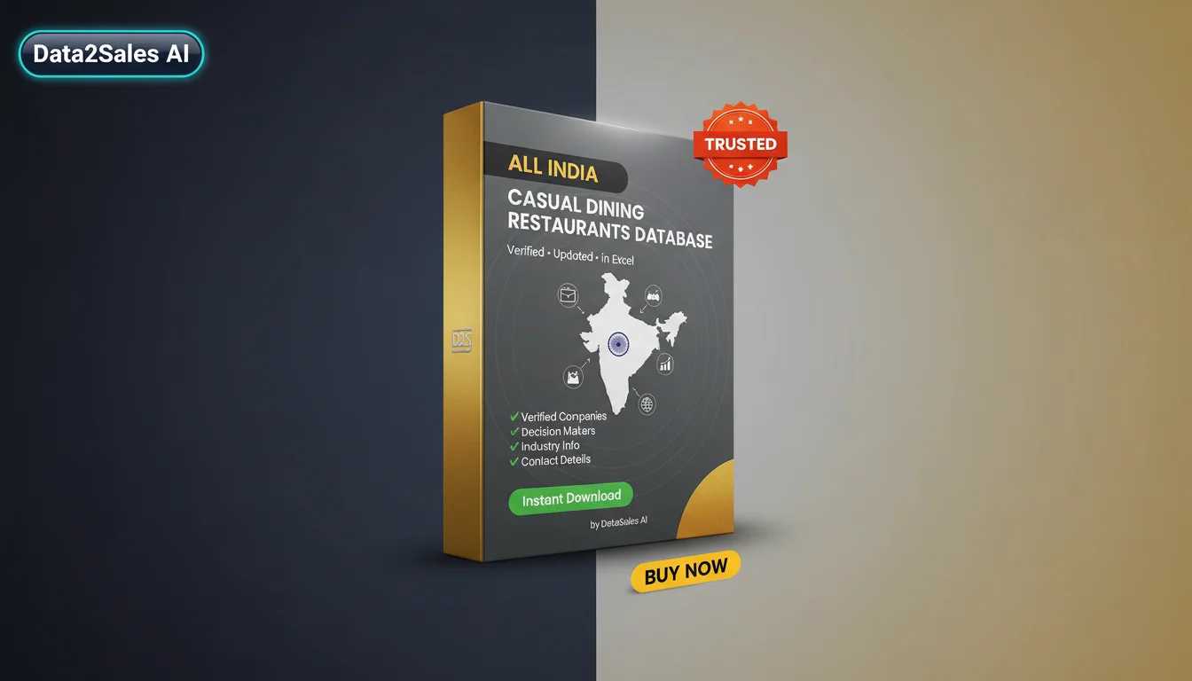 Casual Dining Restaurants Leads in Gujarat, India — Verified B2B Dat…
