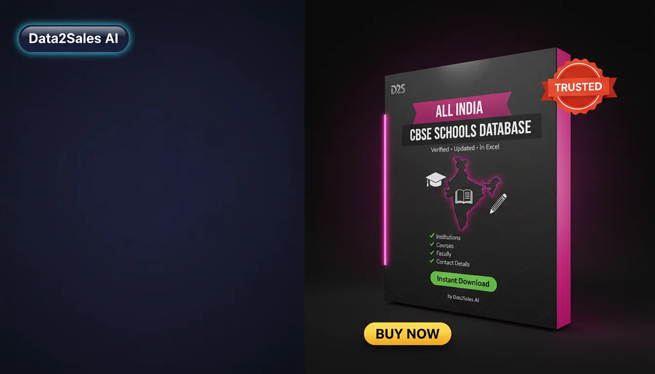 Cbse Schools Leads in Bihar, India — Verified B2B Database