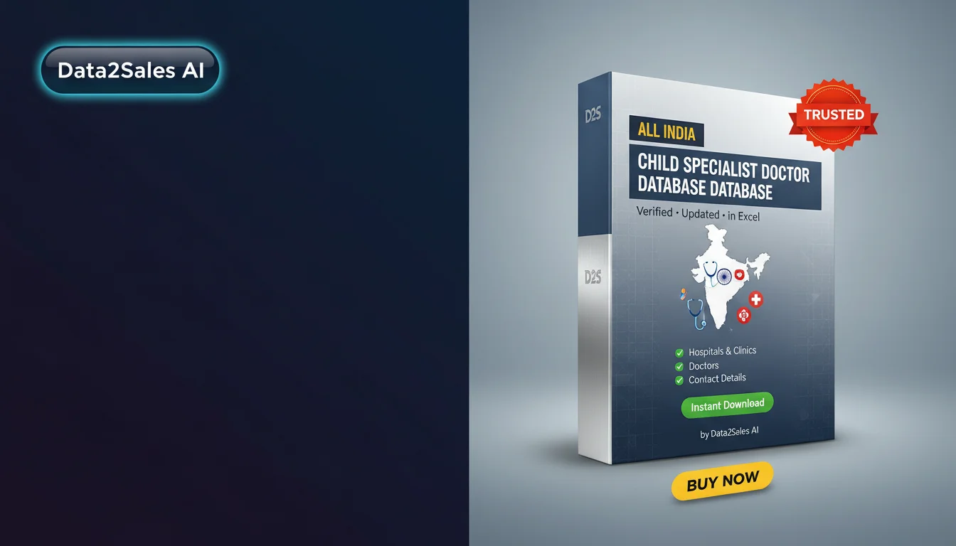 Child Specialist Doctor Database Leads in Karnataka, India — Verifie…