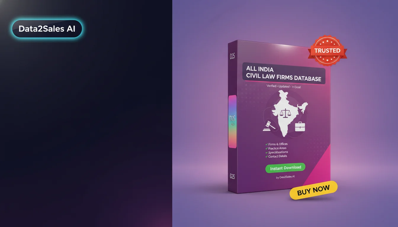 Civil Law Firms Leads in Rajasthan, India — Verified B2B Database