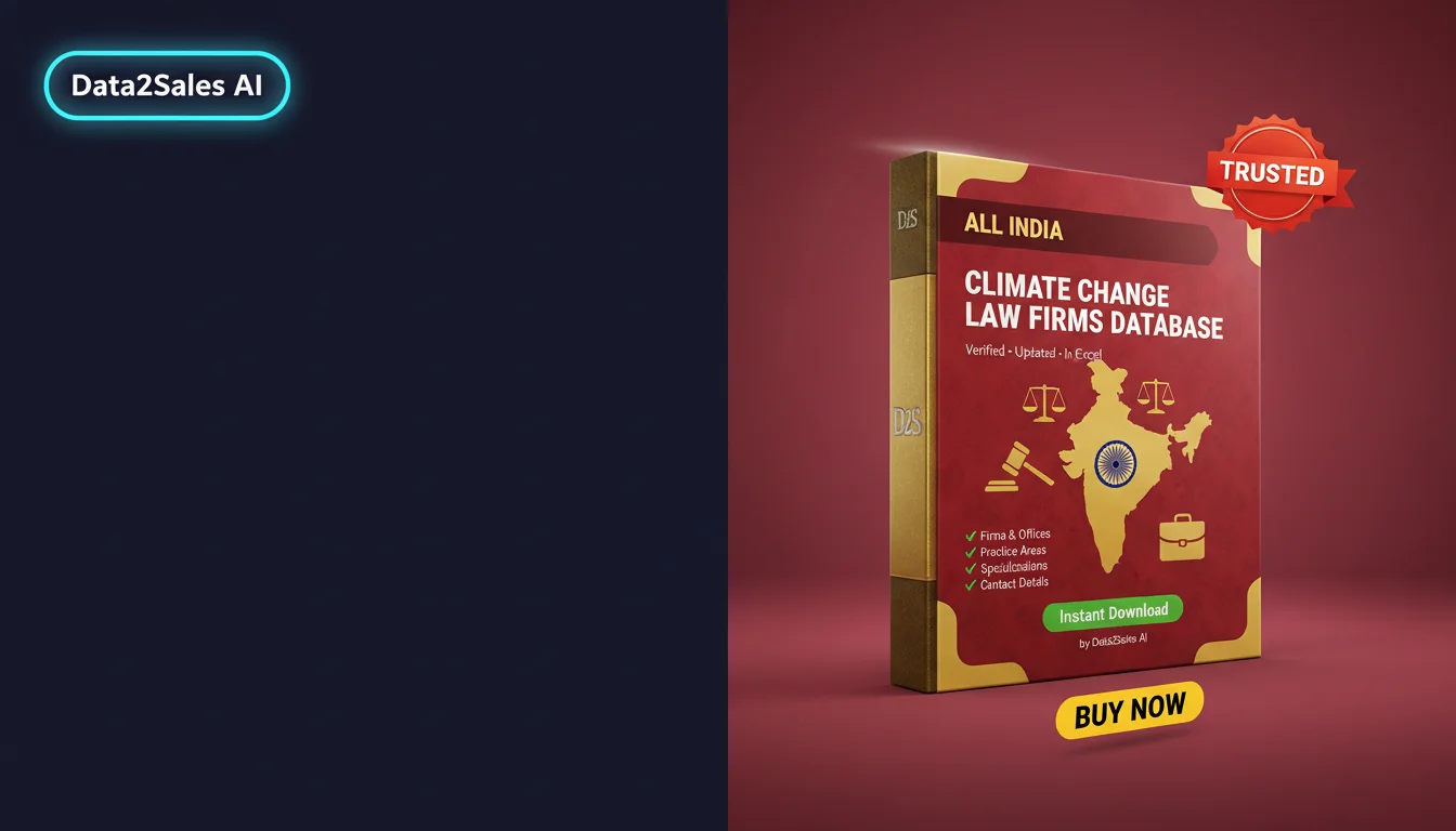 Climate Change Law Firms Leads in Rajasthan, India — Verified B2B Da…