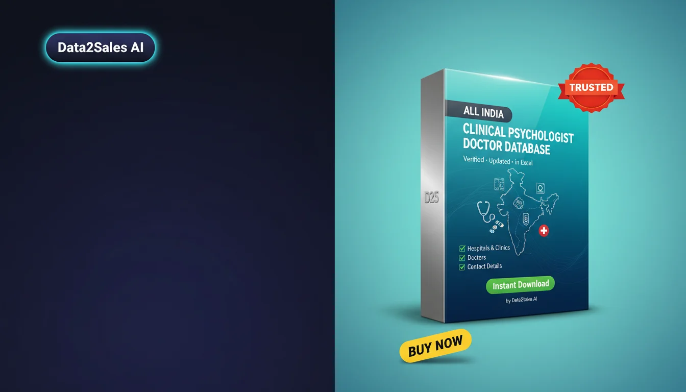 Clinical Psychologist Doctor Database Leads in Rajasthan, India — Ve…