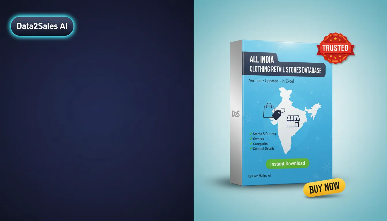 Clothing Retail Stores Leads in Assam, India — Verified B2B Database