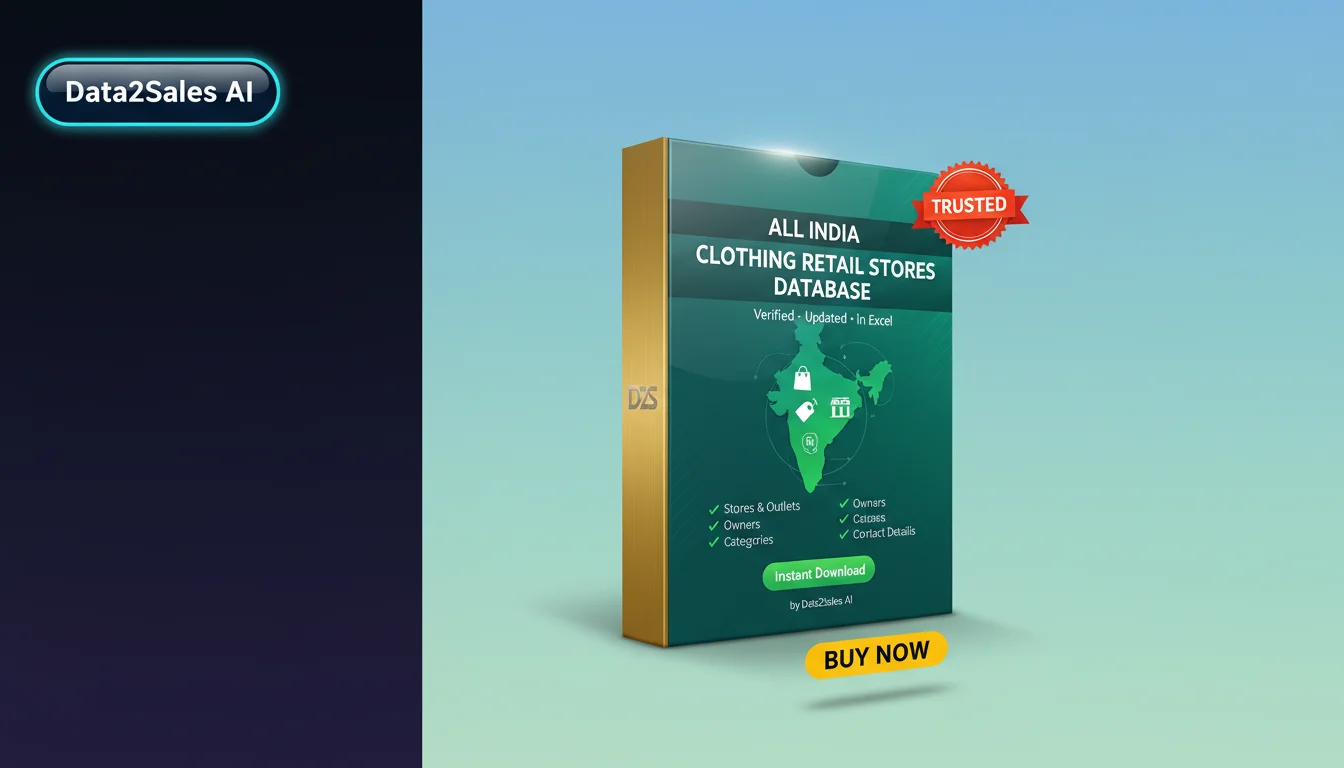 Clothing Retail Stores Leads in Chhattisgarh, India — Verified B2B D…