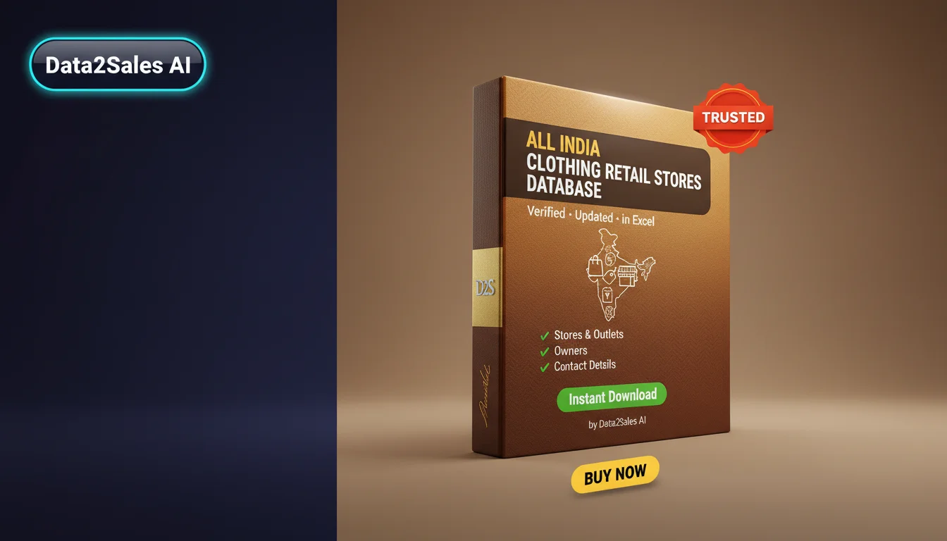 Clothing Retail Stores Leads in Maharashtra, India — Verified B2B Da…