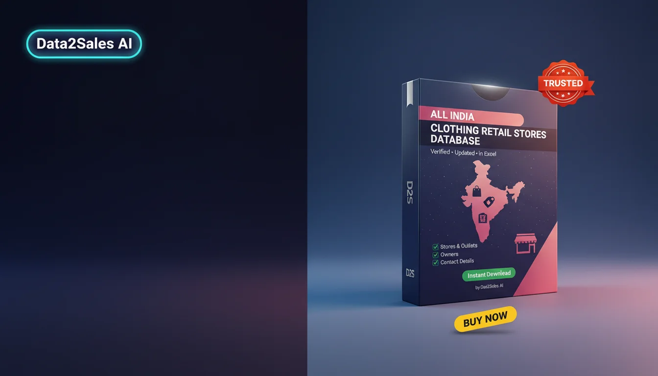 Clothing Retail Stores Leads in Odisha, India — Verified B2B Databas…