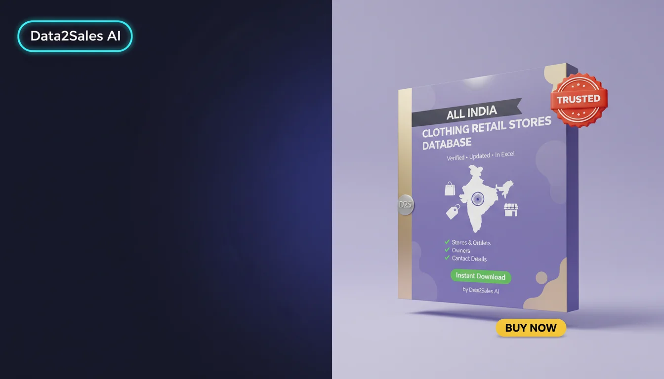 Clothing Retail Stores Leads in Punjab, India — Verified B2B Databas…