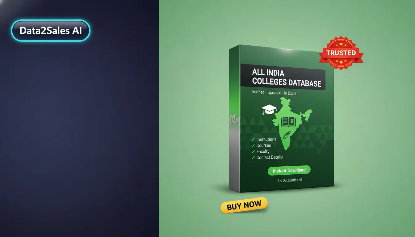 Colleges Leads in Tamil Nadu, India — Verified B2B Database
