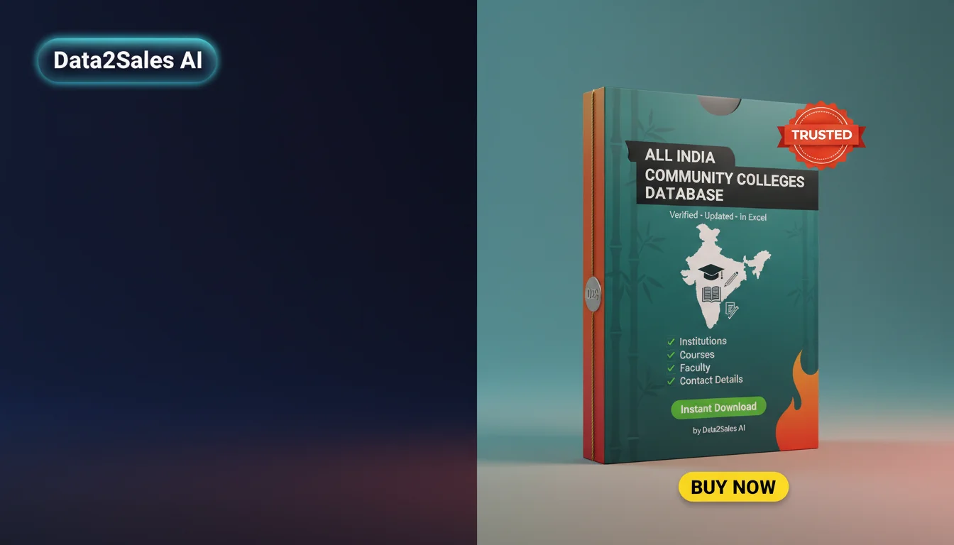 Community Colleges Leads in Tamil Nadu, India — Verified B2B Databas…