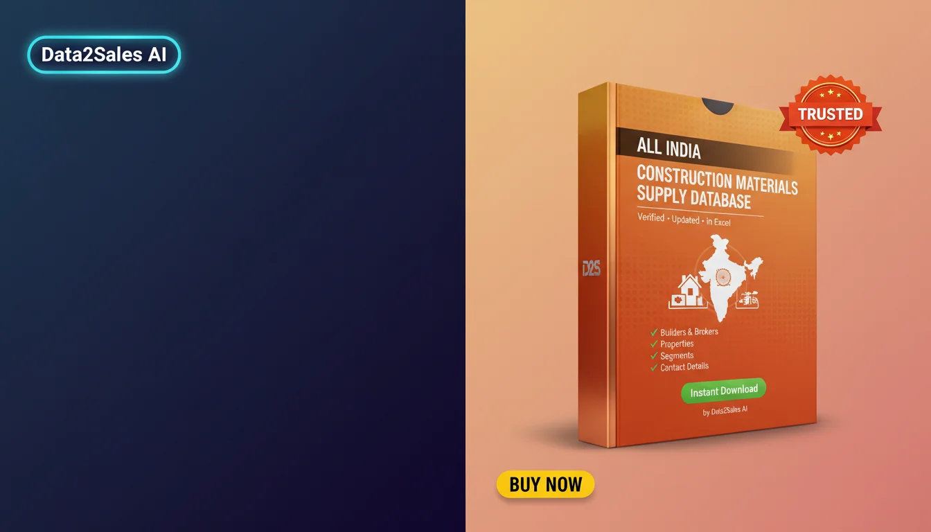 Construction Materials Supply Leads in Haryana, India — Verified B2B…