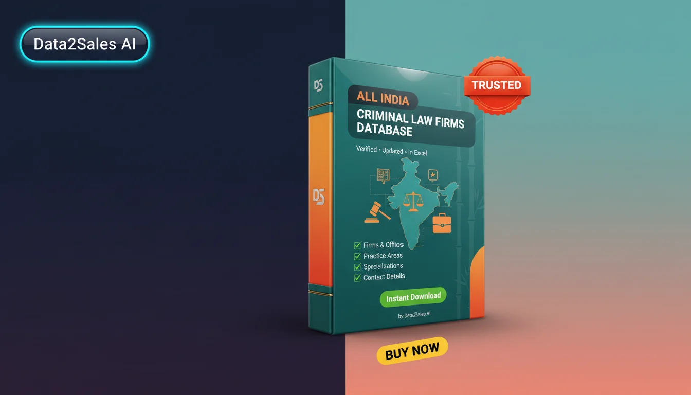 Criminal Law Firms Leads in Andhra Pradesh, India — Verified B2B Dat…