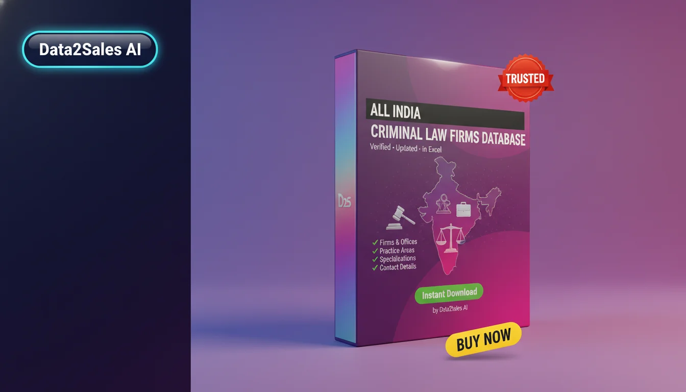 Criminal Law Firms Leads in Uttar Pradesh, India — Verified B2B Data…