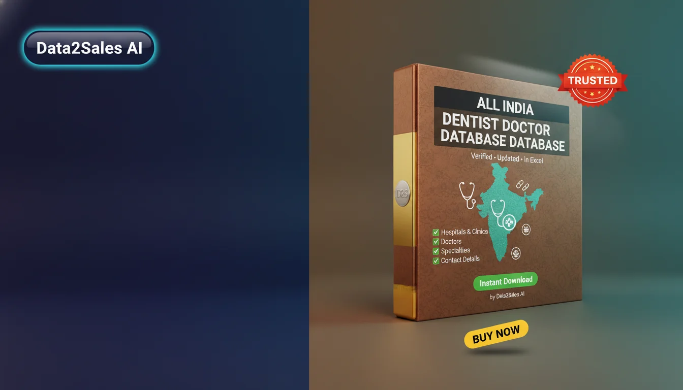 Dentist Doctor Database Leads in Delhi, India — Verified B2B Databas…