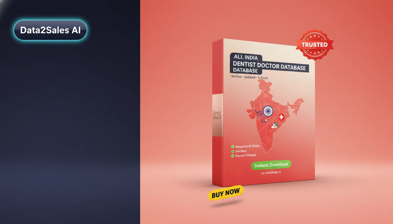 Dentist Doctor Database Leads in Karnataka, India — Verified B2B Dat…