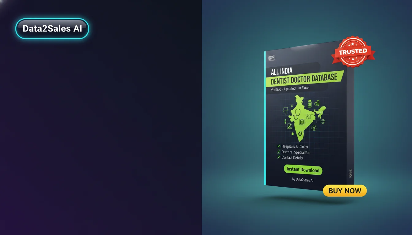 Dentist Doctor Database Leads in Maharashtra, India — Verified B2B D…