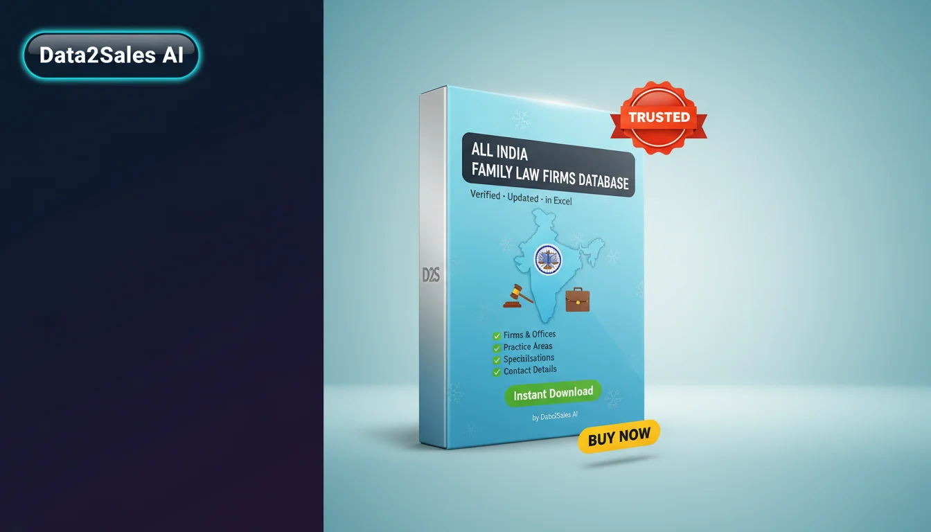 Family Law Firms Leads in Uttar Pradesh, India — Verified B2B Databa…