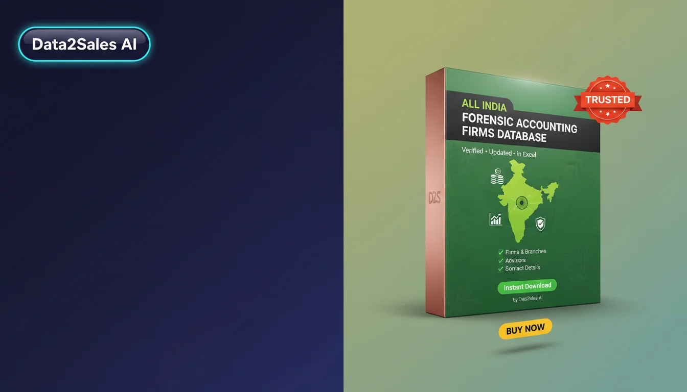 Forensic Accounting Firms Leads in Gujarat, India — Verified B2B Dat…