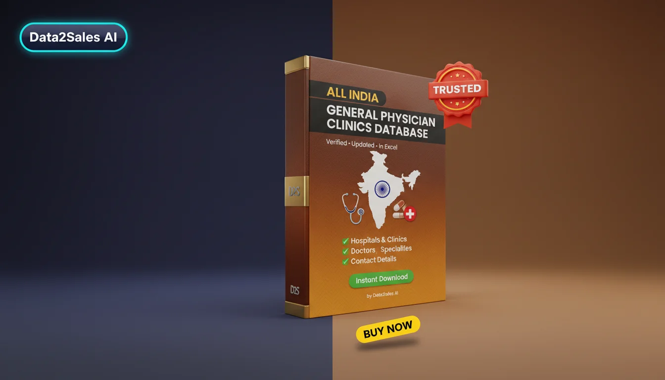 General Physician Clinics Leads in Rajasthan, India — Verified B2B D…