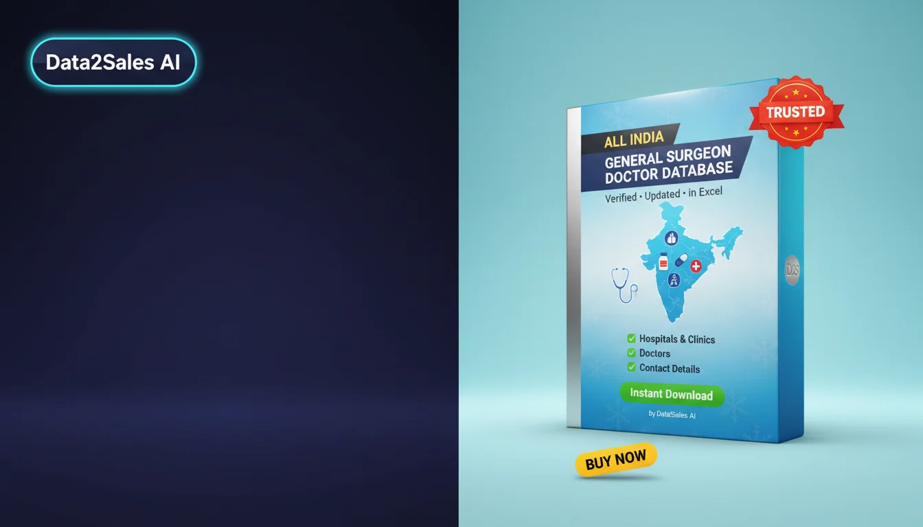 General Surgeon Doctor Database Leads in Maharashtra, India — Verifi…