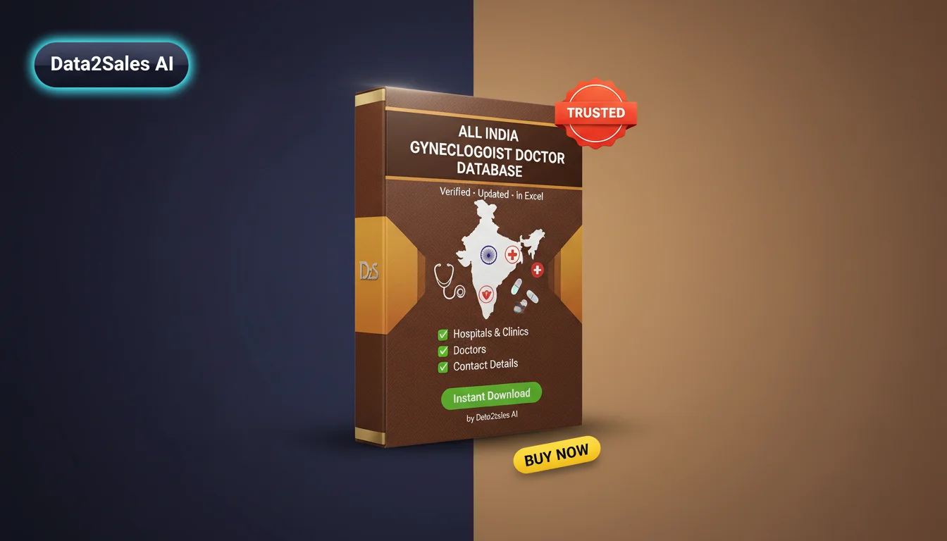 Gynecologist Doctor Database Leads in Delhi, India — Verified B2B Da…