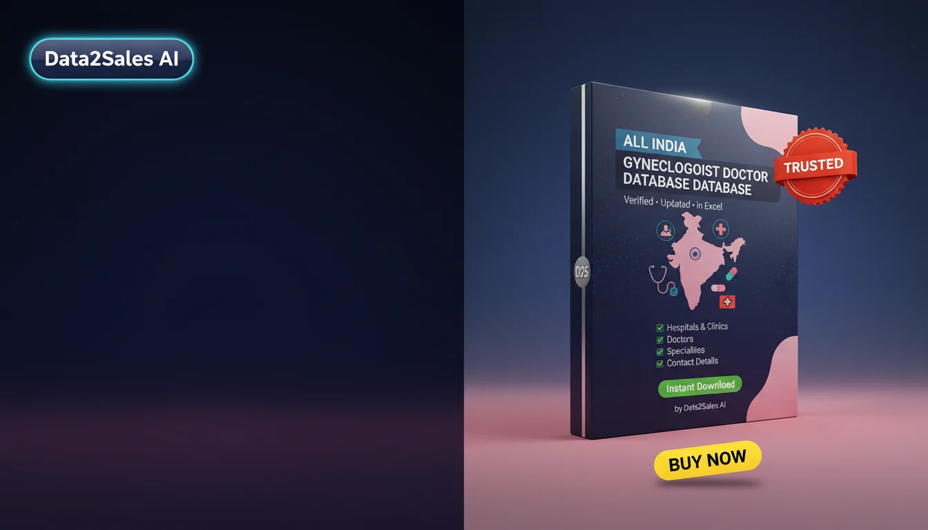 Gynecologist Doctor Database Leads in Karnataka, India — Verified B2…