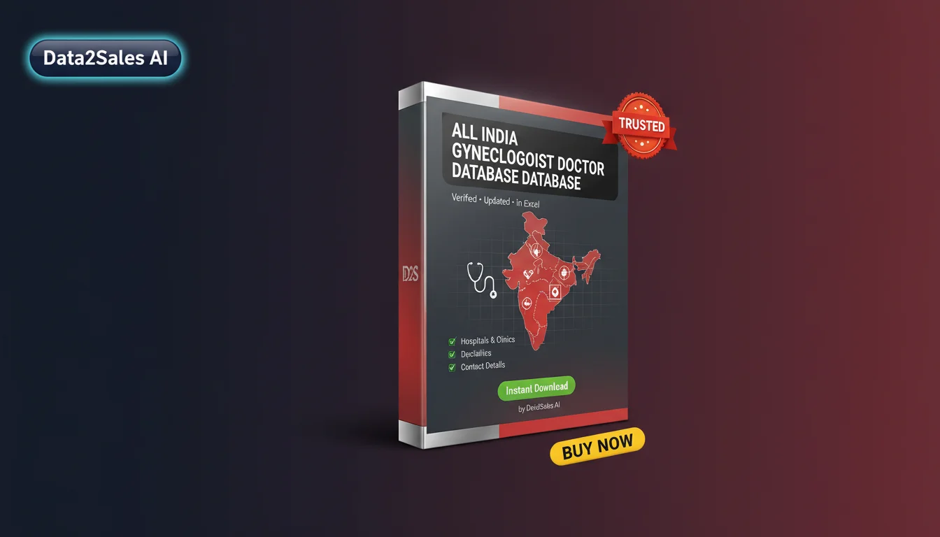 Gynecologist Doctor Database Leads in Maharashtra, India — Verified…