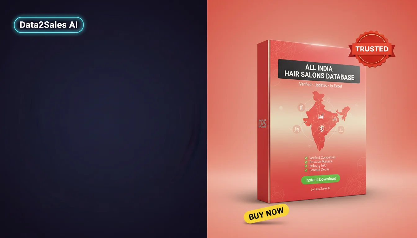 Hair Salons Leads in Delhi, India — Verified B2B Database