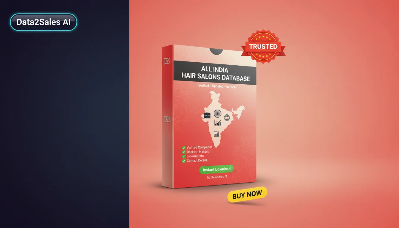 Hair Salons Leads in Gujarat, India — Verified B2B Database