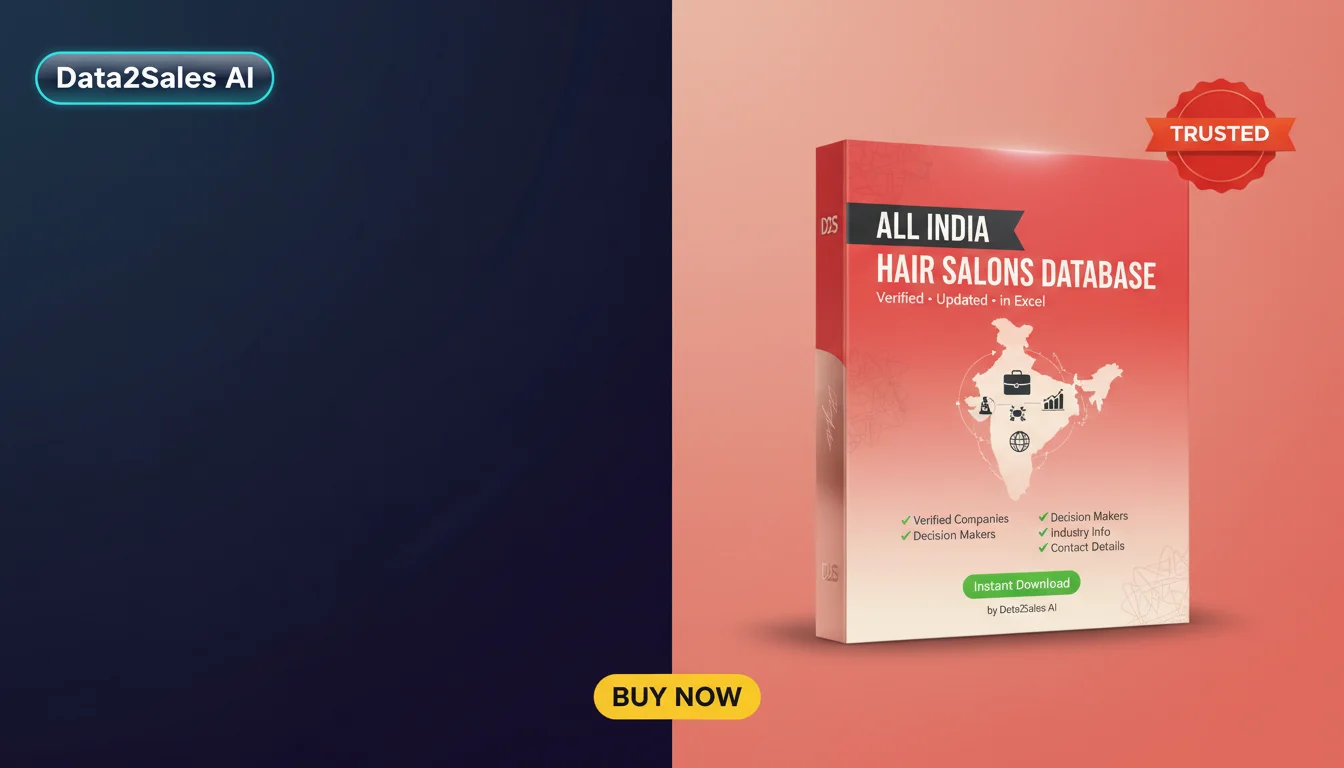 Hair Salons Leads in Jharkhand, India — Verified B2B Database