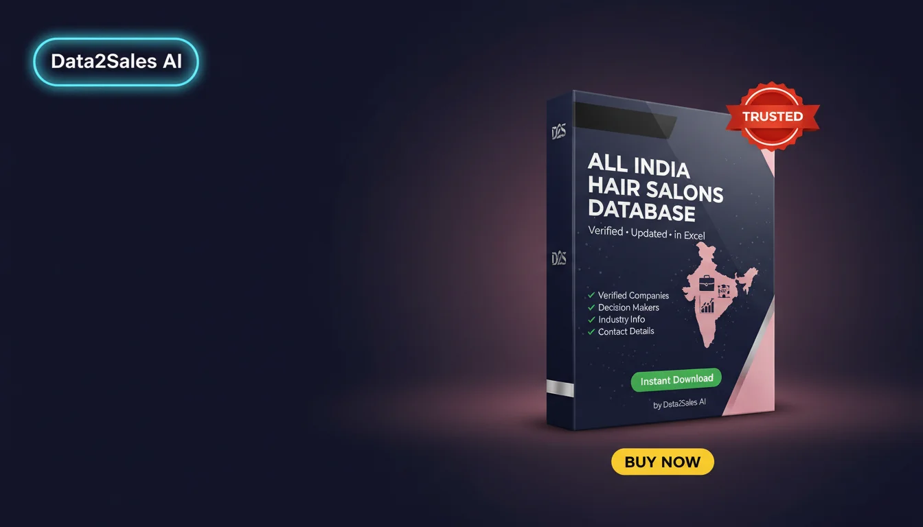 Hair Salons Leads in Kerala, India — Verified B2B Database