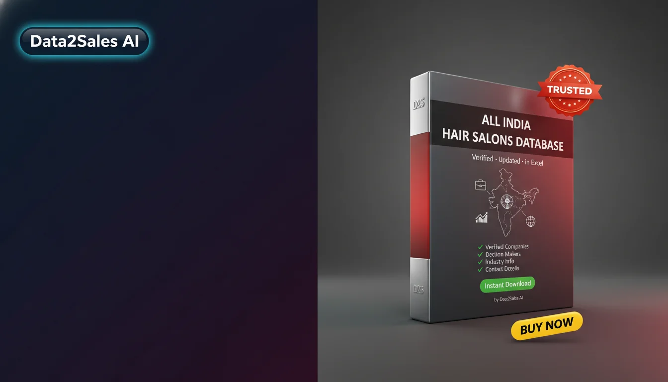 Hair Salons Leads in Maharashtra, India — Verified B2B Database