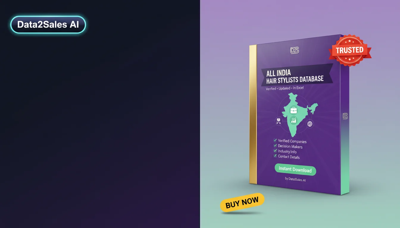 Hair Stylists Leads in Chhattisgarh, India — Verified B2B Database