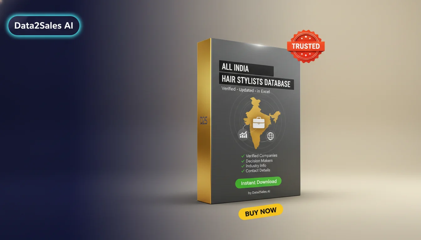 Hair Stylists Leads in Delhi, India — Verified B2B Database